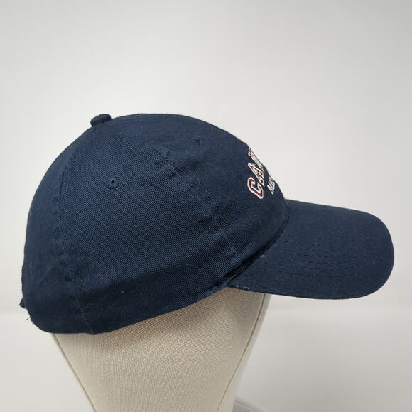 Cancun Mexico Strapback Baseball Cap Blue One Size Adjustable Caribbean Side - Picture 5 of 10